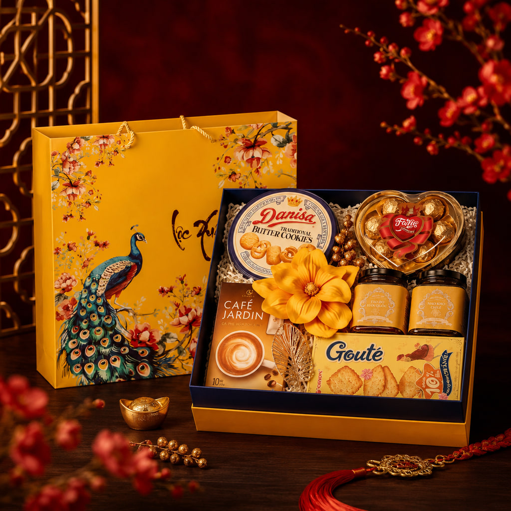 Lộc Xuân Như Ý — Set I. Ảnh sản phẩm từ website An Nhiên.